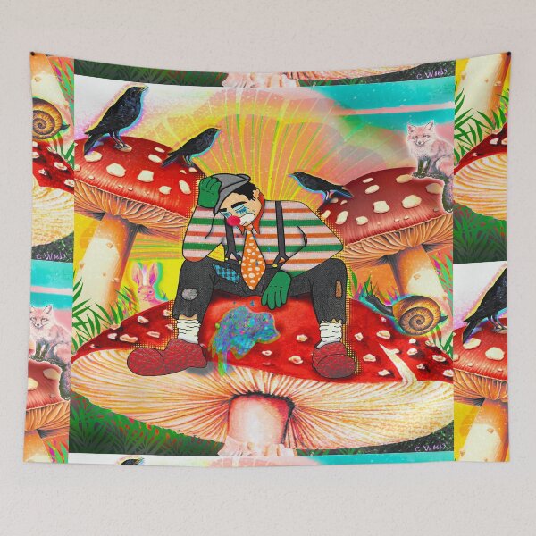 Item preview, Bees sad clown  designed and sold by LostRenegadeART.