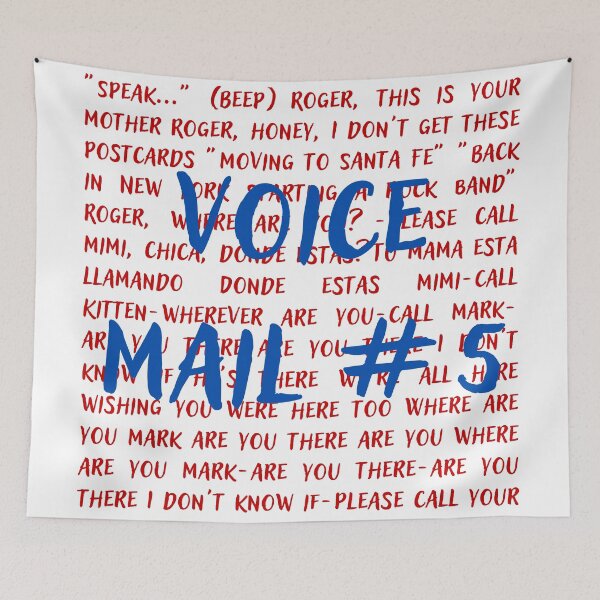 Item preview, Rent lyrics designed and sold by broadwaygirl142.