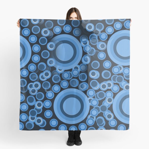 Aperçu de l'œuvre Blue Dots créée et vendue par LaConnieArt.
