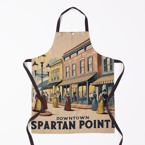 Item preview, Vintage Downtown Spartan Pointe designed and sold by Rue Market.