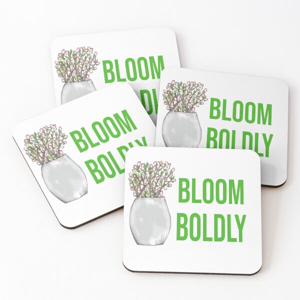 Aperçu de l'œuvre Bloom Boldly Soins personnels Affirmation positive créée et vendue par KENYA HOGAN.