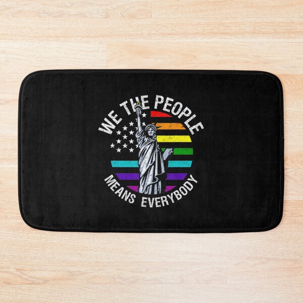 Item preview, We The People Means Everyone Vintage LGBT Gay designed and sold by lidanmasi.