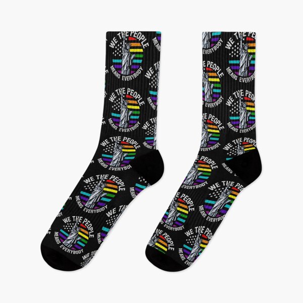 Item preview, We The People Means Everyone Vintage LGBT Gay designed and sold by lidanmasi.