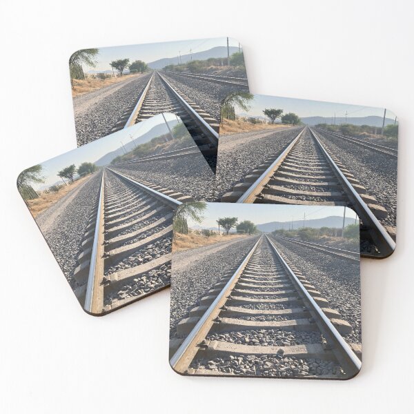 Item preview, Railway Train Tracks into the Distance designed and sold by shaldesign.