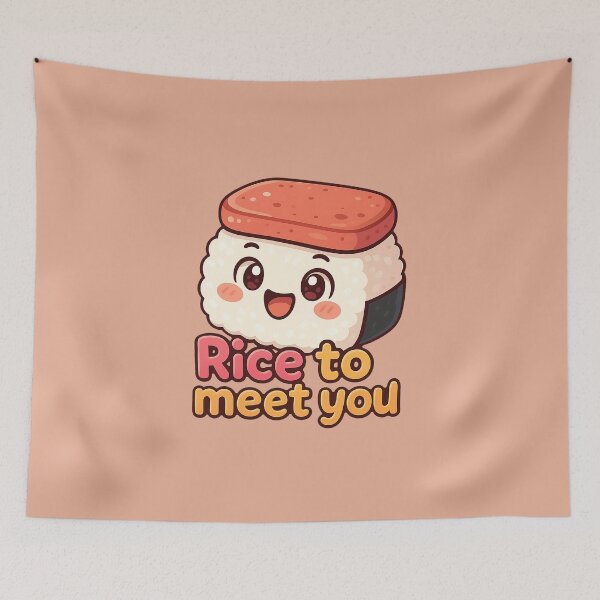 Item preview, Rice to meet you designed and sold by YuliaHulia.