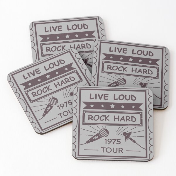 Item preview, "Vintage Rock Tour 1975" t-shirt - Rock Concert designed and sold by Indoni.