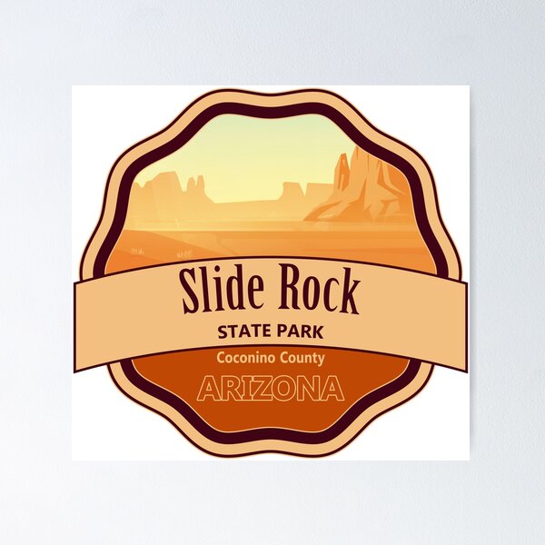 Item preview, Slide Rock State Park Coconino County designed and sold by Wanderful-roads.
