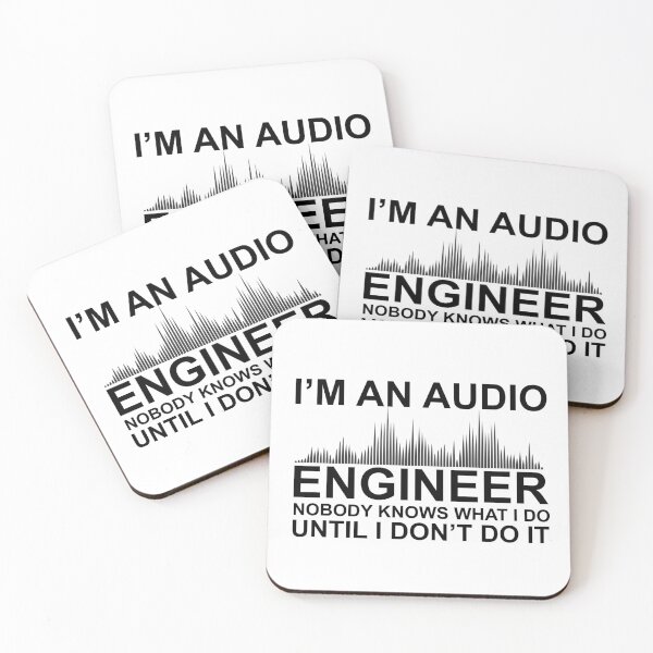 Item preview, Audio Engineering funny sound recording Engineer Technician guy designed and sold by Alexaltay.