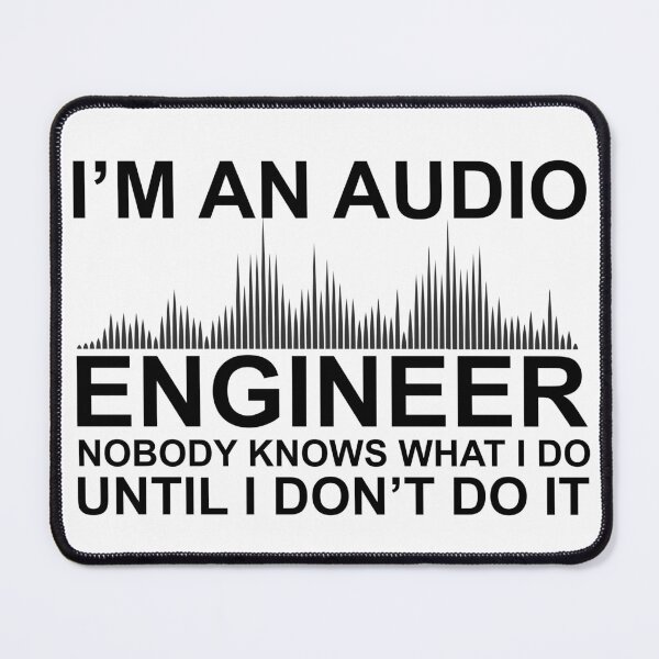 Item preview, Audio Engineering funny sound recording Engineer Technician guy designed and sold by Alexaltay.