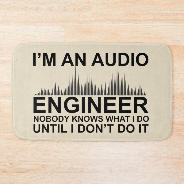 Item preview, Audio Engineering funny sound recording Engineer Technician guy designed and sold by Alexaltay.