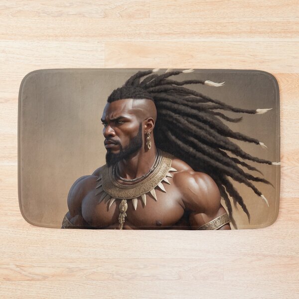 Item preview, African warrior designed and sold by Danh Style.