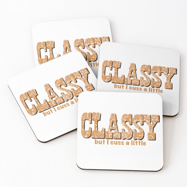 Item preview, "Classy but I Cuss a Little" Western Inspired Art designed and sold by AbanaCo.