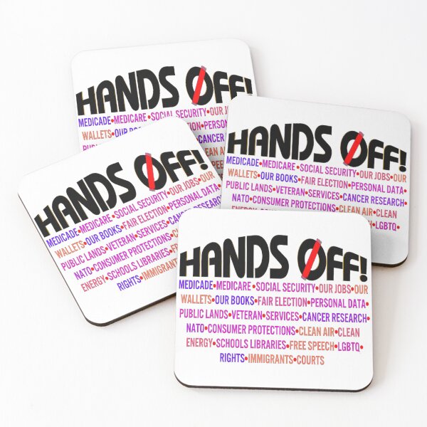 Item preview, Hands Off Protest Social Security designed and sold by Teetreasure2.
