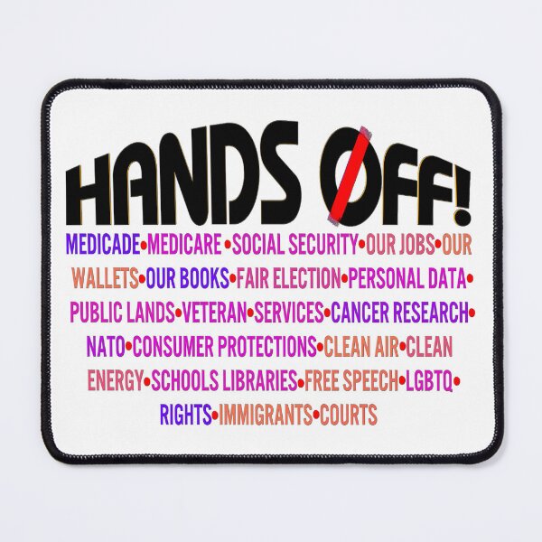 Item preview, Hands Off Protest Social Security designed and sold by Teetreasure2.