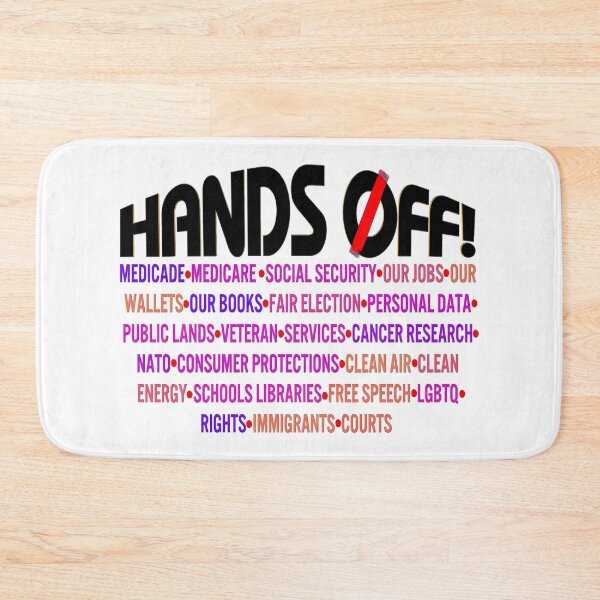 Item preview, Hands Off Protest Social Security designed and sold by Teetreasure2.