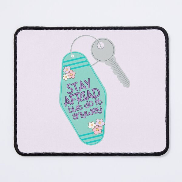 Item preview, Carrie Fisher Quote Stay Afraid designed and sold by baranskini.