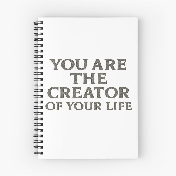 Item preview, You Are the Creator of Your Life – Bold Empowerment Quote designed and sold by SoulPrints by Beata.