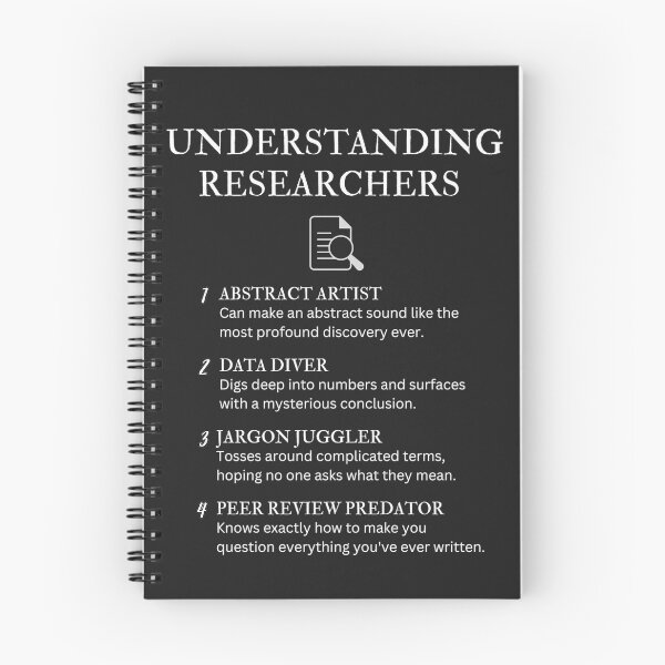 Item preview, Understanding Researchers - Black designed and sold by PsyFlow35.
