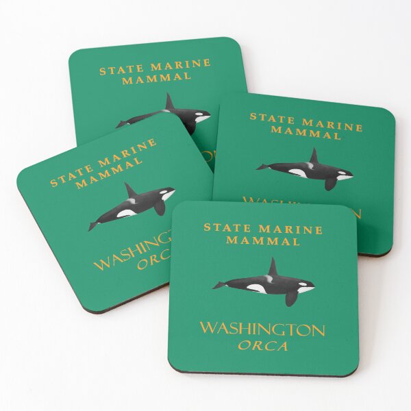 Item preview, Washington Territory Marine Mammal The Orca designed and sold by taiche.