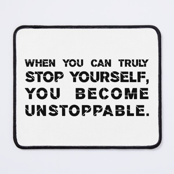 Item preview, Unstoppable: The Power of Self-Control, Unique designed and sold by villacreativa.