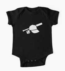 Baseball bat ball One Piece - Short Sleeve