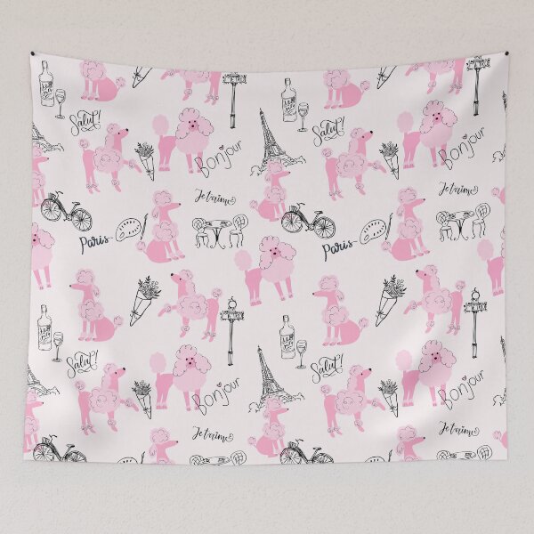 Item preview, Paris Poodles designed and sold by TurquoiseBird.