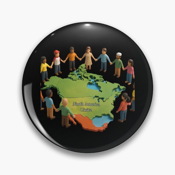 Item preview, North America Unite Unity Across Borders designed and sold by MySheetMusicArt.