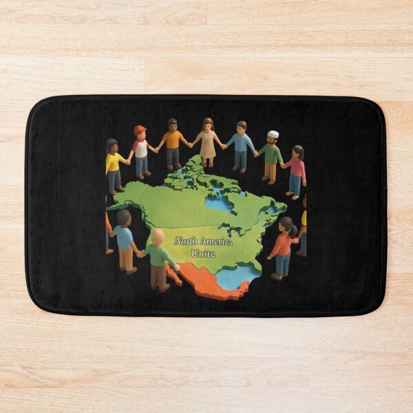 Item preview, North America Unite Unity Across Borders designed and sold by MySheetMusicArt.