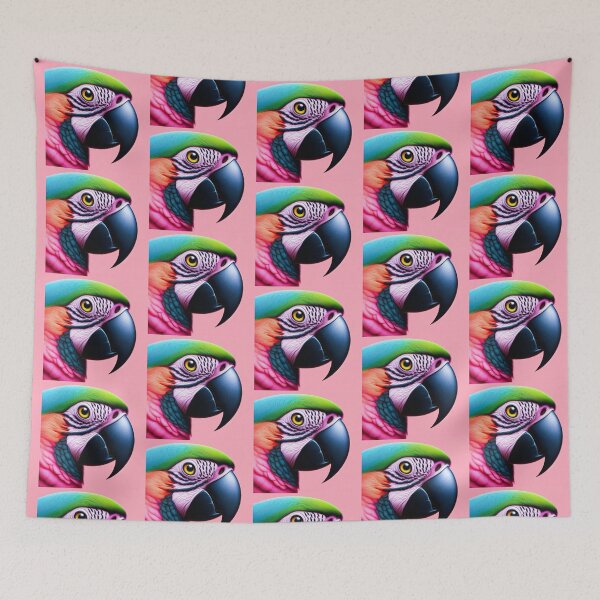 Item preview, colorful cute parrot designed and sold by Dogandesighn.