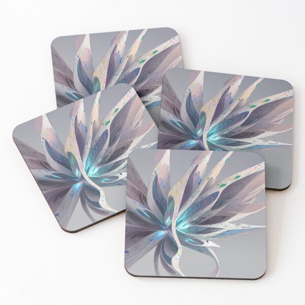 Item preview, Iridescent Blooming Form Abstract designed and sold by Harmonic_Layers.
