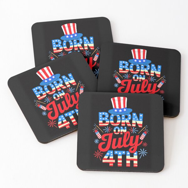 Item preview, Born On July 4th designed and sold by DBM Photo Art 1.