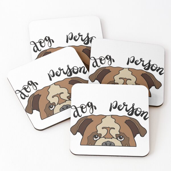 Item preview, "Dog Person" – Adorable Pup Peek Art designed and sold by AbanaCo.