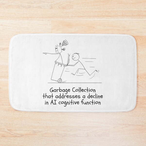 Item preview, Decline in AI Cognitive Function Cartoon. designed and sold by MPC-Mince-Pies.