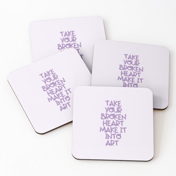 Item preview, Carrie Fisher Quote Take Your Broken Heart designed and sold by baranskini.