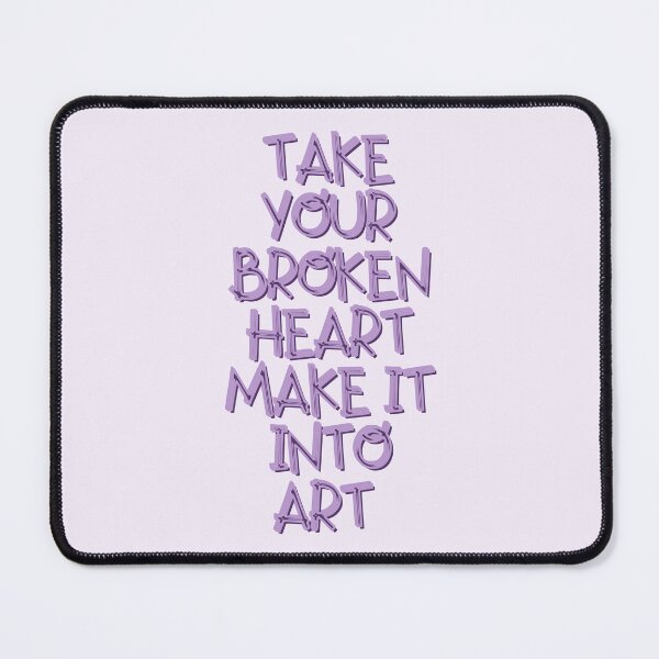 Item preview, Carrie Fisher Quote Take Your Broken Heart designed and sold by baranskini.