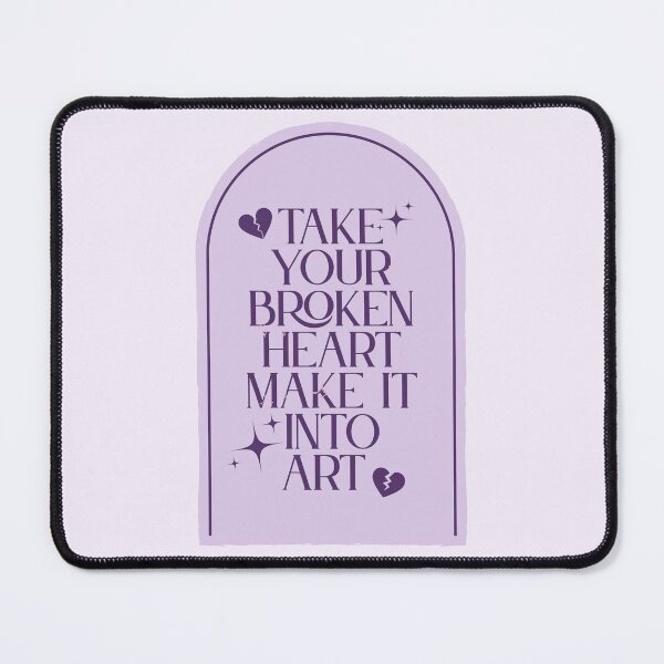 Item preview, Carrie Fisher Quote Take Your Broken Heart designed and sold by baranskini.