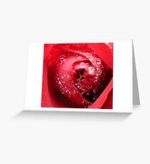 All studded with diamonds Greeting Card