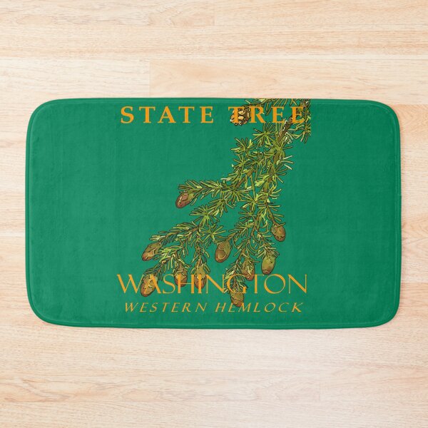 Item preview, Washington Territory Tree The Western Hemlock Spruce designed and sold by taiche.