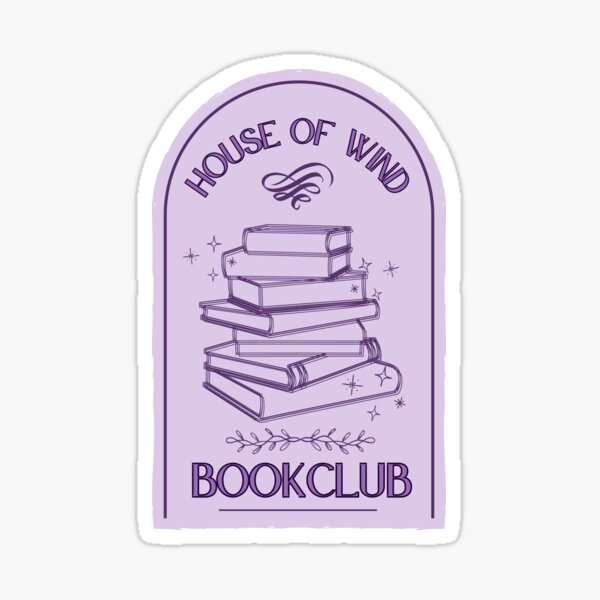 Artikel-Vorschau von Ein Hof der Silbernen Flammen Haus des Windes Buchclub Edit Blue, designt und verkauft von baranskini.