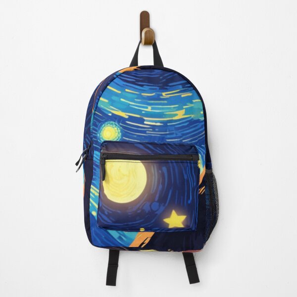 Item preview, Starry Night Cat A Van Gogh Inspired Digital Artwork designed and sold by Life is cat.