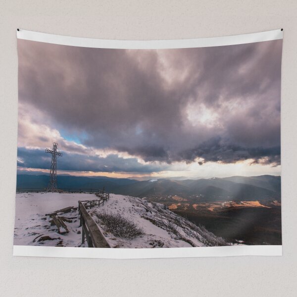 Item preview, Cloud storm in the Bieszczady Mountains designed and sold by MerryStomps.