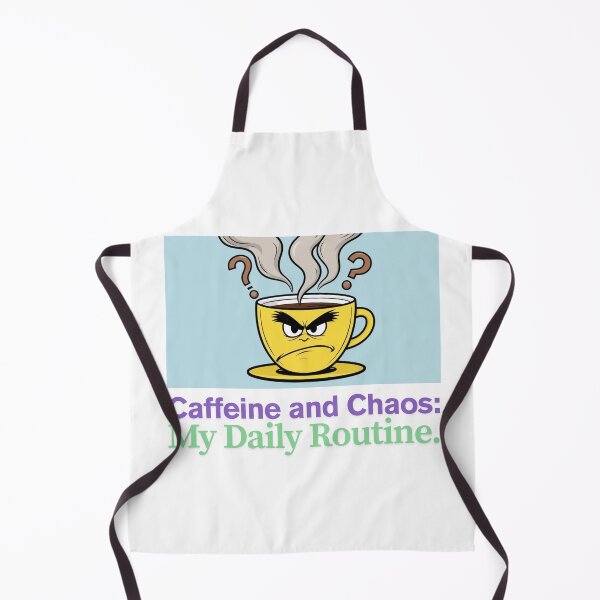Item preview, Caffeine & Chaos: My Daily Routine! ☕?? designed and sold by TheCreativeVLT.