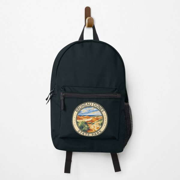 Item preview, Bruneau Dunes State Park Idaho Travel Art Badge designed and sold by KrisSidDesigns.