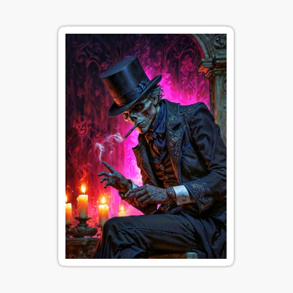 Aperçu de l'œuvre Baron Samedi créée et vendue par AliceWhiteDF.
