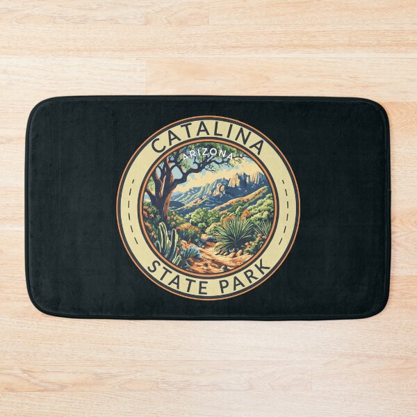 Item preview, Catalina State Park Arizona Travel Art Badge designed and sold by KrisSidDesigns.