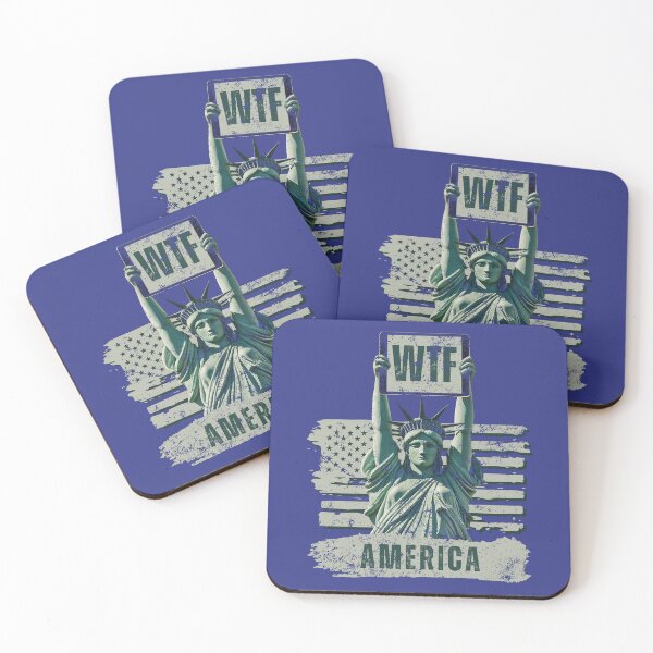 Item preview, WTF America designed and sold by Pishpunta.