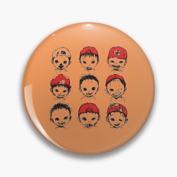 Item preview, Red cap faces designed and sold by Brendon987.