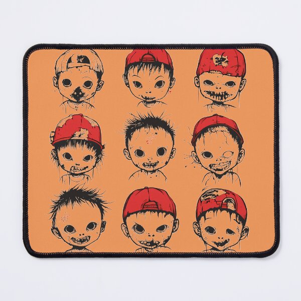 Item preview, Red cap faces designed and sold by Brendon987.