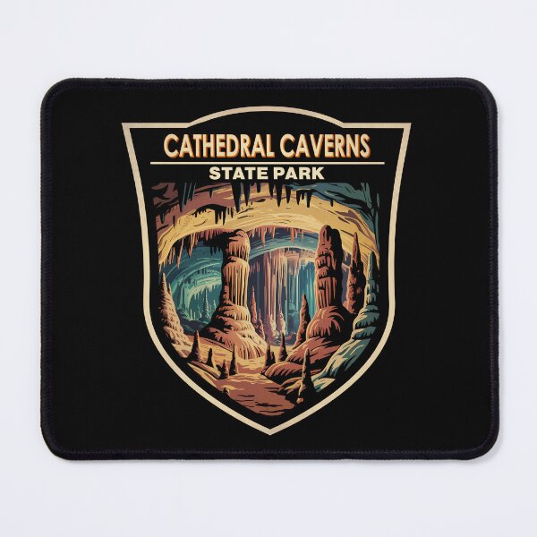 Item preview, Cathedral Caverns State Park Alabama Travel Art Badge designed and sold by KrisSidDesigns.