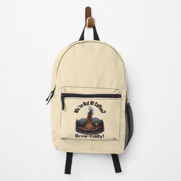 Item preview, We're Out Of Coffee? Brew-Tality!! Funny Coffee Puns designed and sold by DemureArtsy.
